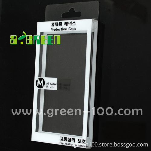 Printed Cover Plastic Mobile Phone Packing Box (L-18)